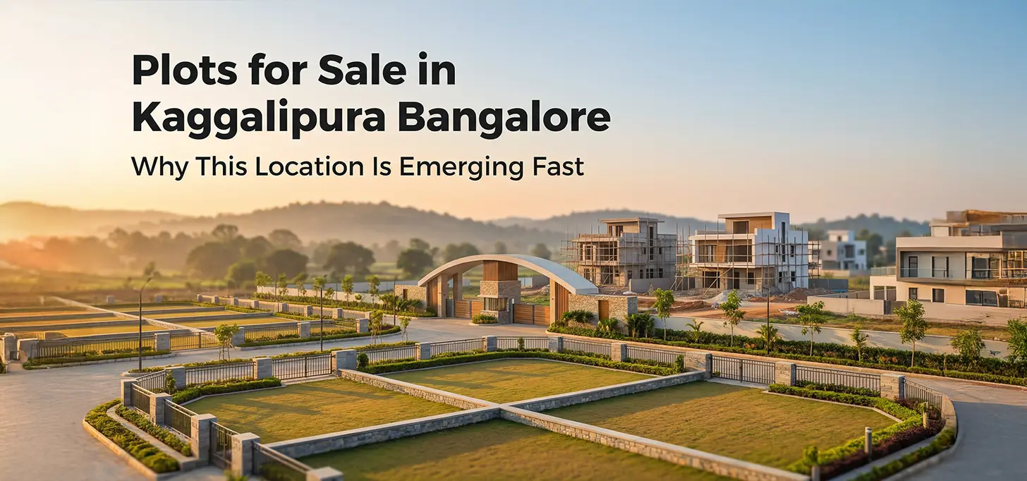 Plots for Sale in Kaggalipura Bangalore: Why This Location Is Emerging Fast